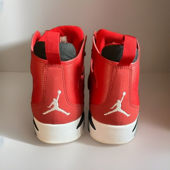 Air Jordan Flight Club 91 Gym Red White Black 555475-600 Men’s Size 10-worn once main image 10